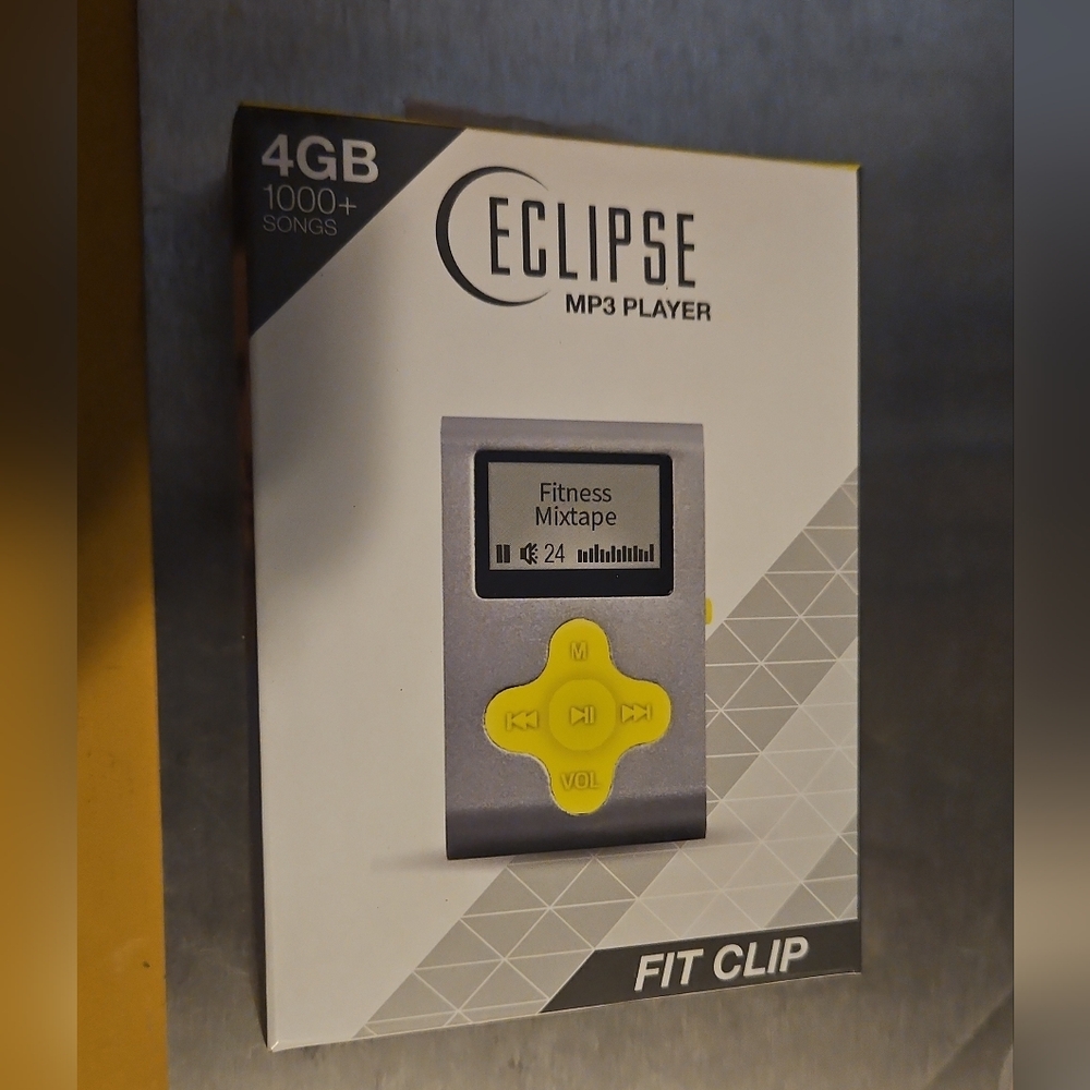 Eclipse MP3 Player with Yellow Controls